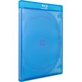 thumbnail image 2 of 25 estuches triples de repuesto premium para Blu-ray de 12 mm de grosor estándar para 3 discos con logotipo serigrafiado y funda transparente envolvente., 2 of 4
