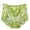 Green, variant on Seamless High Waisted Thong Panty With Lace Jacquard For Women Underwear See Through Panties