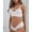White, variant on Pavied Bikini Sets Women Plus Size Lingerie Corset Lace Floral Bralette Bra Two Piece Underwear Push Up Bra Seamless Underwear White S