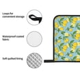thumbnail image 4 of Cauagu Lemon (3) Print Oven Mitts and Pot Holders 4 pcs Set,Extra Thicken Long Kitchen Oven Glove Potholders BBQ Gloves-Oven Mitts and Pot Holders(11 Inch), 4 of 6