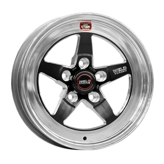 Weld Racing WEL96-515208 15 x 15 in. 5 x 4.5 in. Bolt Circle 4.5 in. Back Spacing 18.4 lbs Pro Star Polished Wheel