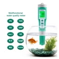 thumbnail image 2 of 10 in 1 PH/EC/TDS/ORP/H2/Fertile/Salinity/S.G./Resistivity/Temp Water Quality Meter Digital Multifunction Tester For Aquariums ,Multifunctional, 2 of 7