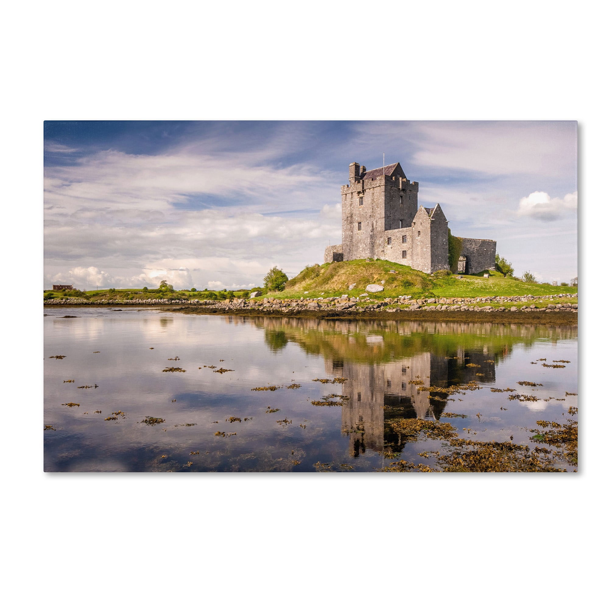 Trademark Fine Art "Dunguaire Castle Ireland" Canvas Art by Pierre Leclerc