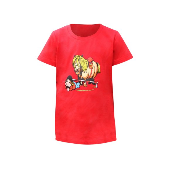 Hy T-Shirt Badge Thelwell Collection pour Garçons/filles