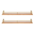 thumbnail image 4 of Kate and Laurel 4 cm x 24 cm Floating Wall Shelves (2 Count), 4 of 6