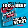 thumbnail image 2 of Jack Link’s x MrBeast Original Mini Beef Sticks, 4 ounce, 8 count of .5 ounce Mini Meat Sticks, 2 of 8
