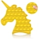 thumbnail image 1 of Juguetes sensoriales, entrenamiento de pensamiento lógico para niños, juegos de mesa, juguetes antiestrés y ansiedad para adultos, unicornio, amarillo ER, 1 of 4