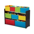 Delta Children Deluxe MultiColor Toy Organizer with Storage Bins
