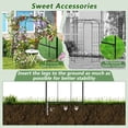 thumbnail image 4 of Patiojoy Birdcage Shape Garden Arch 9.4 x 6.8FT Heavy Duty Arch Trellis for Climbing Plants, 4 of 8