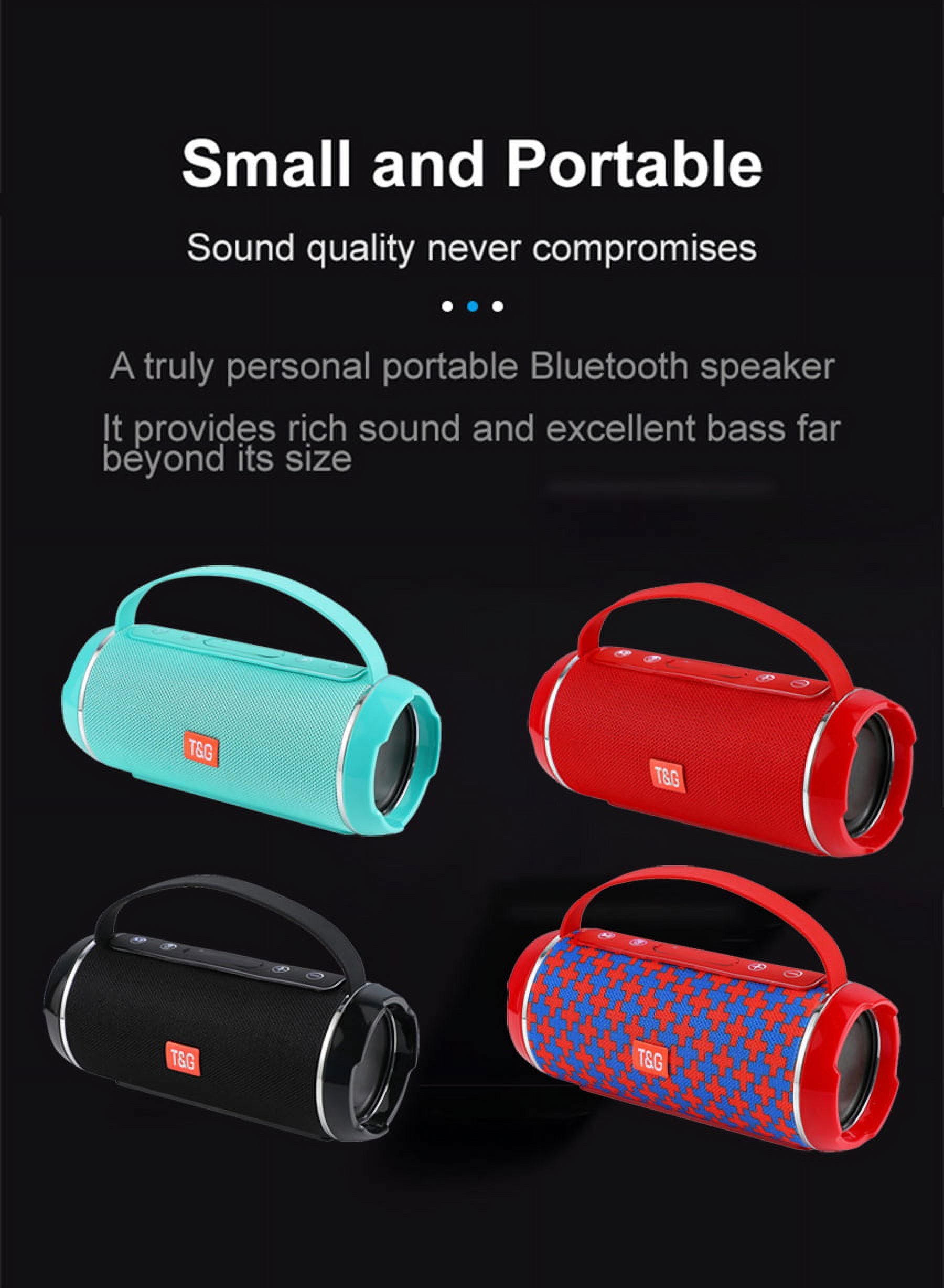 40W TWS Outdoor Waterproof Portable Speakers High Power Bluetooth Speaker  Wireless Sound Column Subwoofer Music Center 3D Stereo 