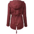 thumbnail image 3 of ORUYROP Women's Lightweight Front Zipper Solid Utility Anorak Hoodie Vest/Jacket, 3 of 7