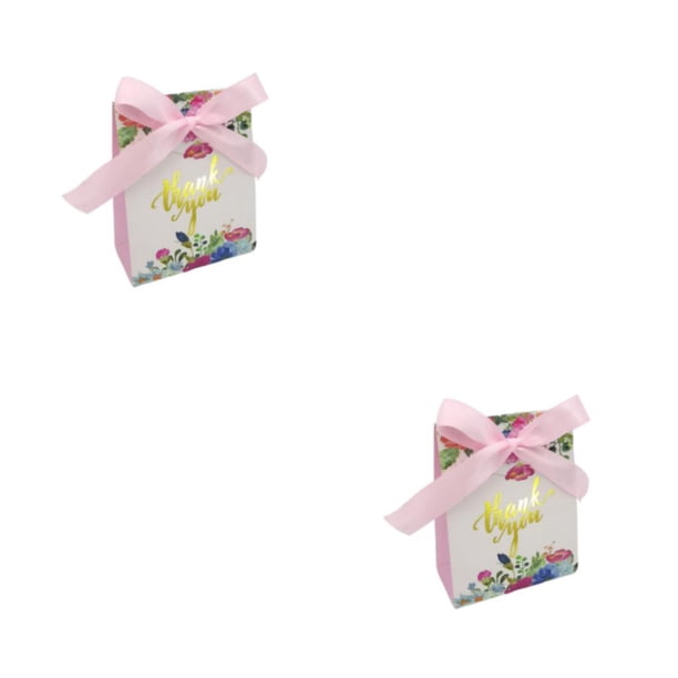 Caja de dulces de boda Wosthever 50 piezas juego Cajas de regalo de fiesta estilo moderno Tipo 2 2Conjunto