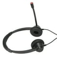 thumbnail image 2 of RJ9 Binaural Office Headset, Ultra Light Wearing Support Speaker Volume Adjustment Office Phone Headset Long Cable  For  Call Center For Conference Call, 2 of 8