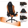 thumbnail image 1 of ViscoLogic TIGUAR High Back Sports Style Extra Padded Headrest Ergonomic Swivel Home Office Computer Gaming Chair, 1 of 16