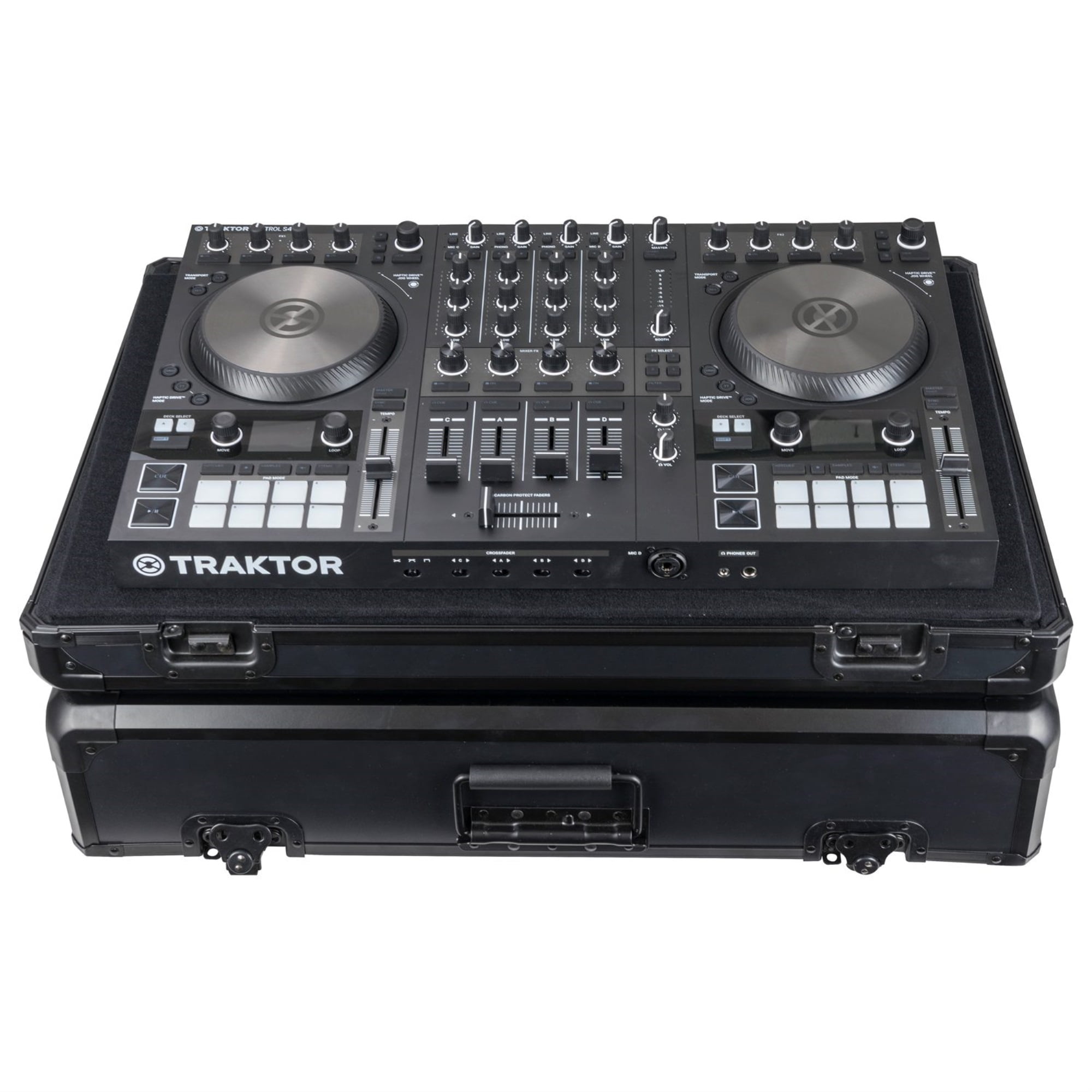 Odyssey KDJC3BL Black Krom Series Standard Medium DJ Controller Carrying Case