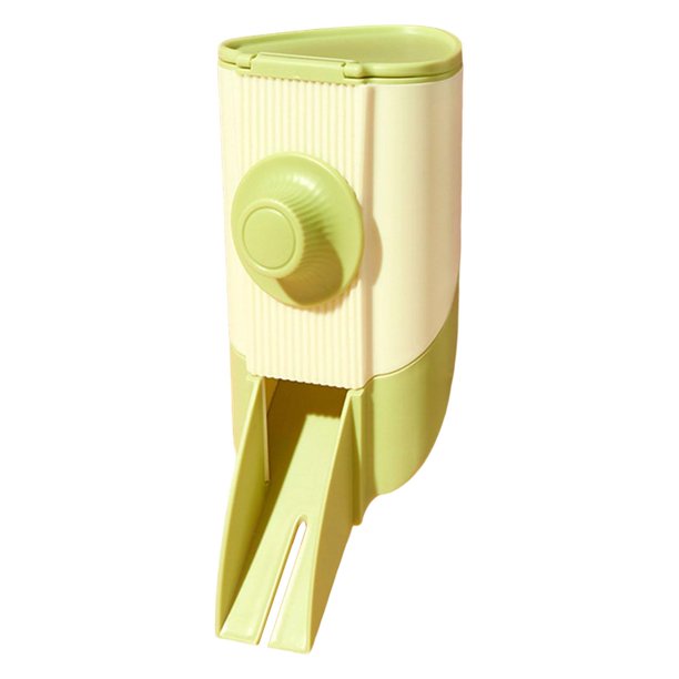Montaje de Jaula de Embudo de Alimentación para Mascotas, Alimentador de Conejos para Cajas, Alimentador Dispensador de Alimentos, Alimentador Automát Verde Sunnimix Embudo alimentador