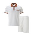 thumbnail image 5 of Weiqiqre Men's Short Sets 2 Piece Outfits Button Down Linen Shirts and Short Sets Summer Beach Outfis, 5 of 5