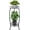 1 Pack Plant Stand Black, variant on Stand Indoor Outdoor 27.1'', 2 Tier Tall Stands, Rustproof Corner Flower Potted Rack for Planter Holder Patio Balcony Garden -Black