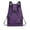 Purple, variant on Drawstring Backpack Nylon Large Capacity, Lightweight Outdoor Sports Travel Backpack, Versatile Cinch Top Bag with Dry-Wet Separation for Swimming, Gym, Camping, and Hiking
