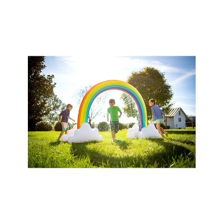 inflatable sprinkler rainbow