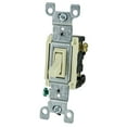 thumbnail image 2 of Leviton C23-0S453-00I C23-0S453-00I Heavy-Duty 15 Amps Toggle Switch Ivory, 2 of 2