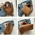 thumbnail image 6 of JUYGO Tote Bag Women Small Corduroy Satchel Bag Casual Fuzzy Handbag Crossbody Bag Trendy Shoulder Bag, 6 of 6