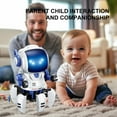 thumbnail image 6 of Lvelia RC Robot Toy for Kids,Intelligent Programmable Remote Control Walking Singing Dancing Interactive Smart Robot with Auto-Demon, Music and LED Eyes, Birthday Gift for 3+ Years Old Boys Girls, 6 of 12