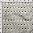 thumbnail image 3 of oneOone Cotton Silk Fabric Tree Style Ikat Printed Craft Fabric BTY 42 Inch Wide, 3 of 4