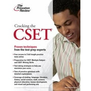 Angle View: Cracking the Cset (Professional Test Preparation) [Paperback - Used]