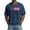 Navy #68, variant on Mens Patriotic Shirt Independence Day 250 Anniversary Usa Shirts Waffle V Neck American Flag Tees Short Sleeve Loose We the People T Shirts Black 2XL
