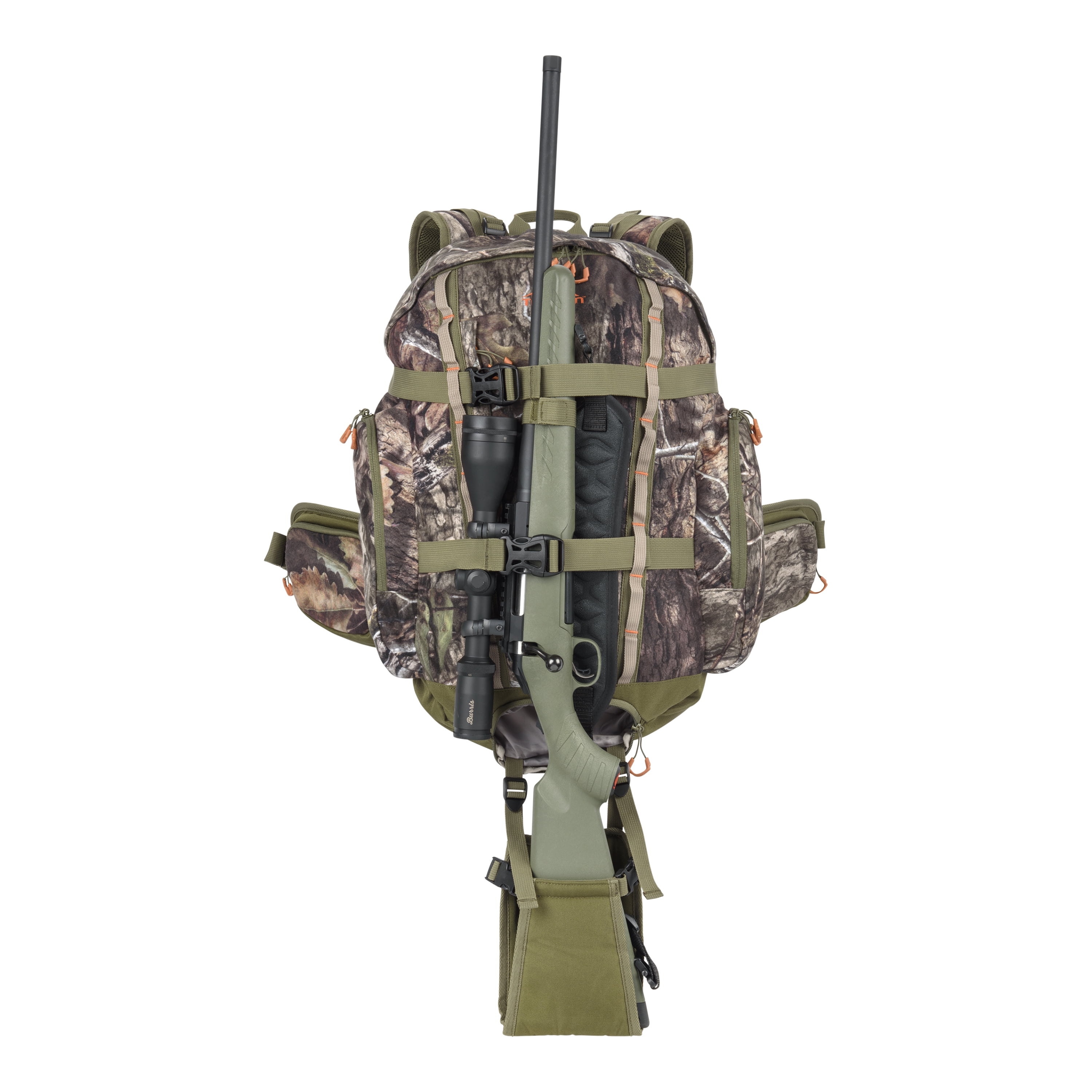 Terrain Knoll Day Pack by Allen in Olive and Mossy Oak Break-Up Country, L, Adjustable & Breathable