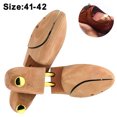 thumbnail image 1 of Wooden Lotus Shoe Stretcher Spring Shoe Expander Anti-wrinkle Shaper for Shoes (1 Pair), 1 of 5