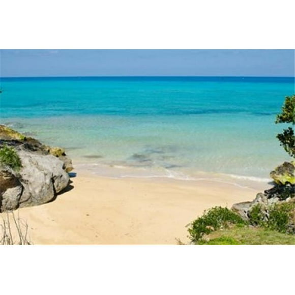 Danita Delimont PDDCA07MDE0016B Serene Drews Bay Beach Bermuda Poster Print by Michael Defreitas, 24 x 15