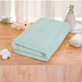 thumbnail image 1 of Nvzi Toallas de baño Boluoge, 6 piezas, 13,78 x 29,53 pulgadas, perfectas para el día a día, ligeras y de secado rápido (verde), 1 of 5