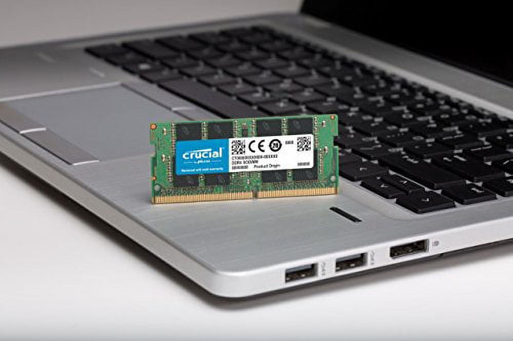 Crucial 32GB RAM Kit (16GBx2) DDR4 2400 MT/s PC Computer