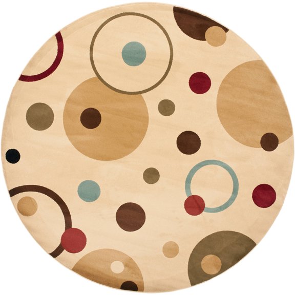 Safavieh Porcello Alexander Abstract Circles Area Rug or Runner