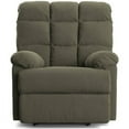 thumbnail image 5 of Homesvale Microfiber Recliner, Sage Gray, 5 of 8