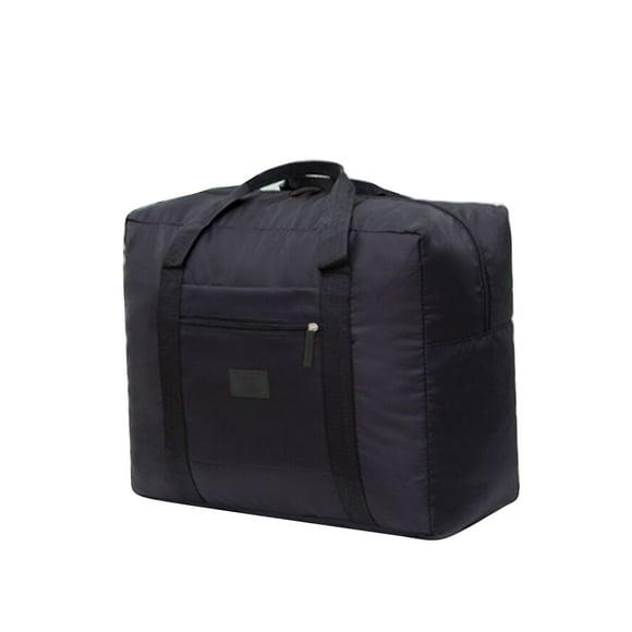 Qarigey Bolsa de viaje FondNymph, bolsa de viaje grande plegable para equipaje, bolso de hombro, bolsa de viaje para Picnic, senderismo, bolsa de Envolturas para manijas de equipaje negro Qarigey BB7259-01