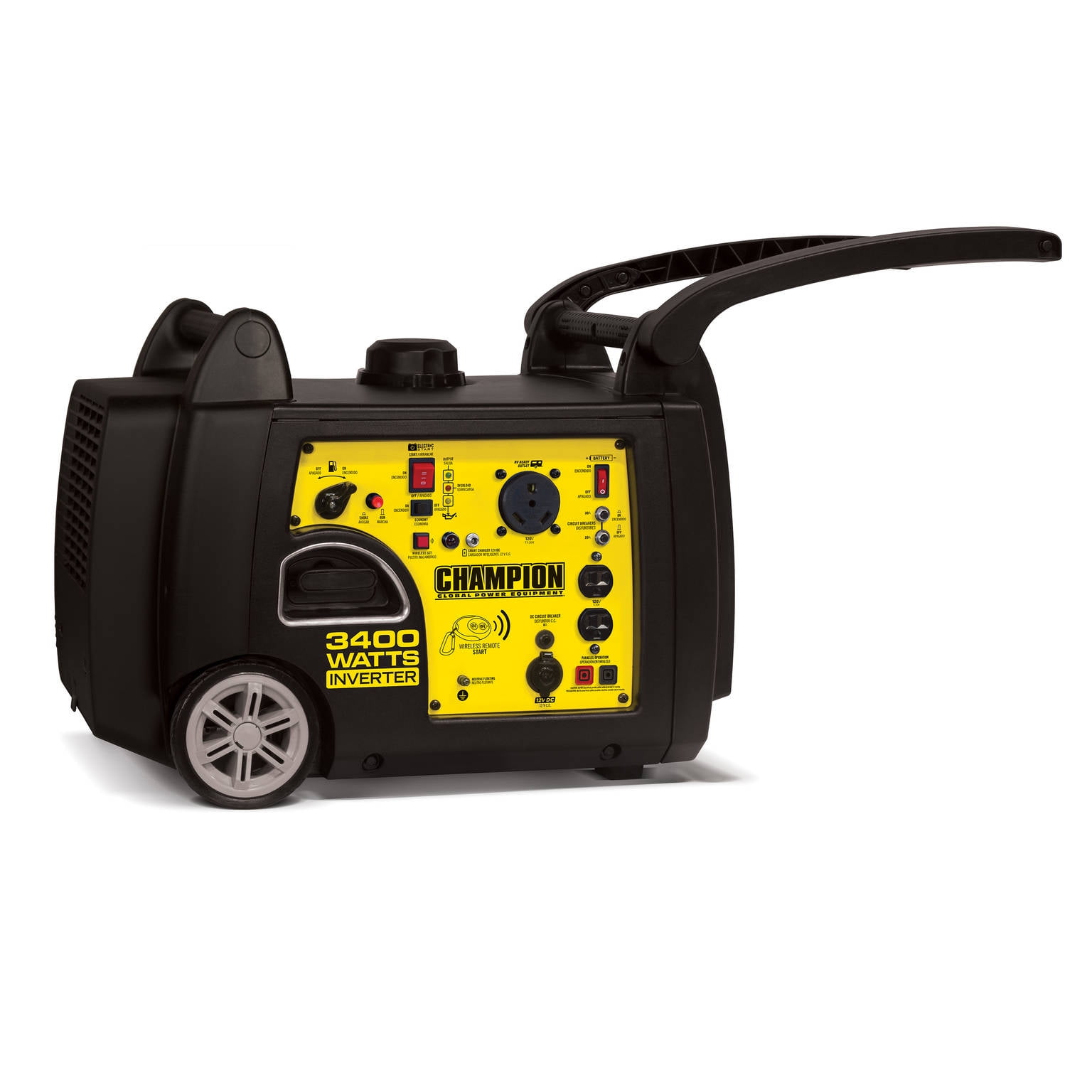 Champion 3400 Watt Rv Ready Portable Inverter Generator With Champion 3400 Watt Rv Ready Portable Inverter Generator With Wireless Remote Start