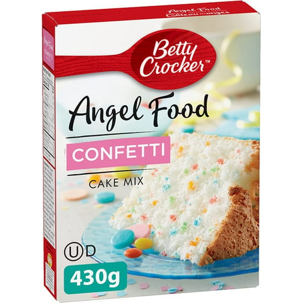 Betty Crocker, Angel Food Confetti Cake Mix, 430g/15 oz. Box {Imported