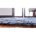 thumbnail image 2 of RugPal Braided Slin Collection Area Rug 4'x6' - Black-Blue, 2 of 5