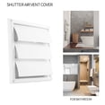 thumbnail image 4 of mmirethe Air Dryer Vent Cover Outlet Grille Covers Retaining Wall Ducts Shutter Replacement Part Ventilation Kitchen Factory 6 Inch 6 Inch, 4 of 6