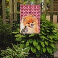 thumbnail image 2 of Carolines Treasures LH9170-FLAG-PARENT Pomeranian Hearts Love and Valentines Day Portrait Flag  multicolor, 2 of 2