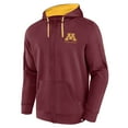 thumbnail image 2 of Men's Fanatics Maroon Minnesota Golden Gophers Power Index Full-Zip Hoodie, 2 of 3