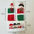 thumbnail image 2 of ziyahi 3pcs Refrigerator Handle Covers Fridge Door Snowman Kitchen Christmas Decoration 1, 2 of 6