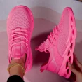 thumbnail image 3 of Blade Running Shoes for Woman and Man – Stylish Lightweight Sneakers with Shock-Absorbing Sole,women’s pink sneakers, Ideal for Training & Everyday Wear 12.5 for women,11.5 for man, 3 of 6