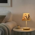 thumbnail image 6 of Elephant Lion Leopard Deer Desk Lamp LED Table Nightstand Lamps with 3 Color Temperatures for Home Bedroom Living Room Decor 6x11, 6 of 8