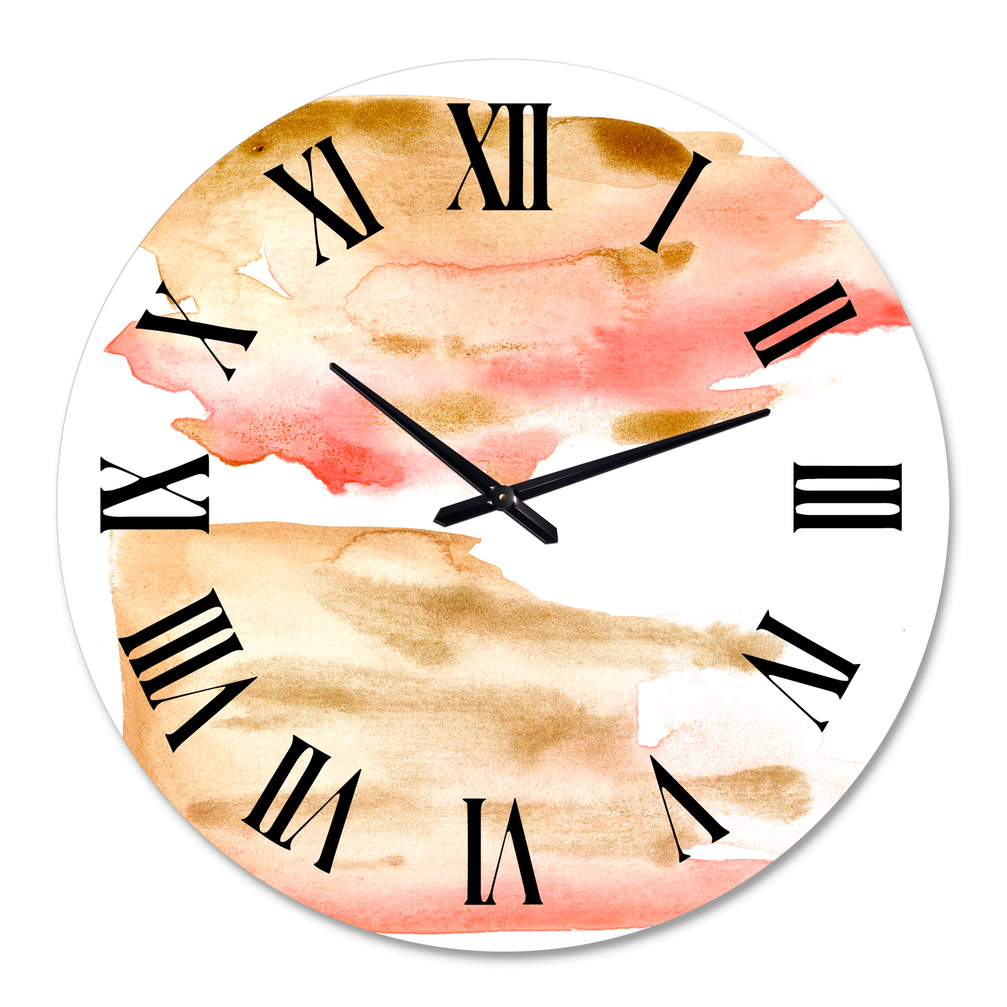 Designart 1 in Quartz Modern/Contemporary Wall Clock