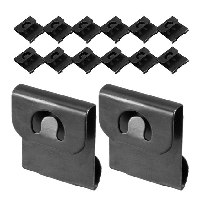 Shisuyan 100pcs Photo Frame Hanging Hook Backplate Hangers Photo Frame Wall Hangers