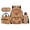 Boba Capybara, variant on Yuyamidu Adorable Otter Kids Backpack 4Pcs Set for Girls 5-8 8-12 Elementary School Rucksack with Lunch Bag Pencil Case Water Bottle Sleeve 17 Inch Schoolbag Set